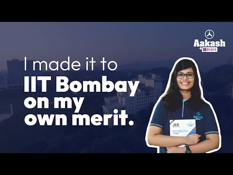 Deserve to be in IIT Bombay Regardless of Female Quota - Tanishka AIR 1 JEE Advanced (Female)