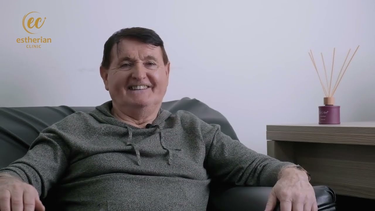 Mr. David from Ireland had Implant and Crowns