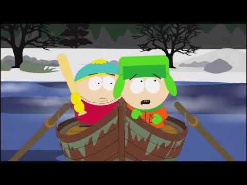 Cartman Tries to kill Kyle in the middle of a lake || Toilet paper episode || South Park