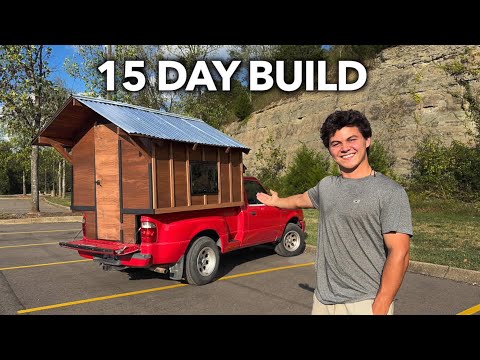 I Turned My Truck Into a Cabin on Wheels (Start to Finish Build)