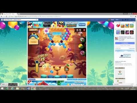 Angry Birds POP! on Facebook - Level 59 Walkthrough