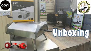 Ooni Karu & Uuni 3 Pizza Oven Gas Burner Attachment, Unboxing, Set Up & Gas Regulator Change Fast!