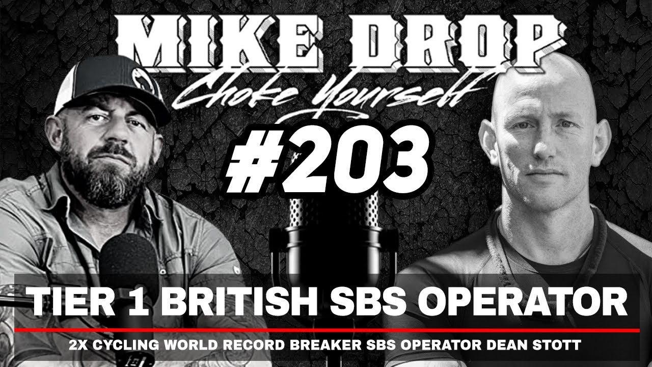 Tier 1 British SBS Frogman Dean Stott | Mike Ritland Podcast Episode 203
