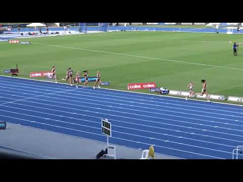 Ht1. 1500m Open Women, Australian Athletic Championships, Sydney 15/04/2021