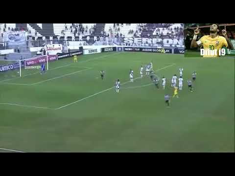 OTERO FAZ GOLAÇO DE FALTA QUE PANCADA