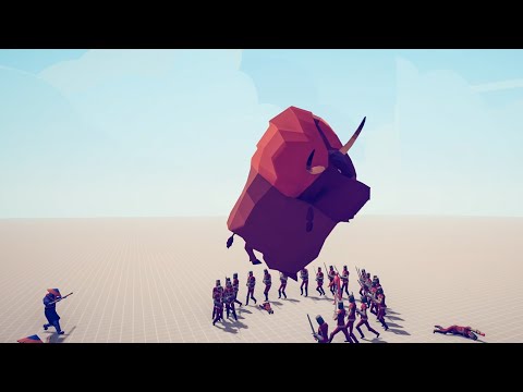 Mammoth + Monk vs Every Unit - Totally Accurate Battle Simulator TABS