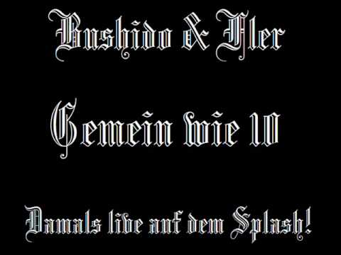 Bushido & Fler - Gemein wie 10 (damals live auf dem Splash 2003)
