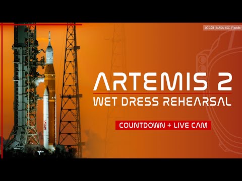 Artemis 2 Countdown to Launch | 24/7 Pad Cam