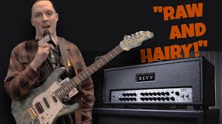 Video thumbnail for "Some of the older amps were a little more raw and hairy…" Revv Amps demonstrate the Generator 120 by Guitar World
