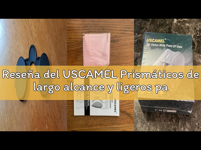Vídeo relacionado con Prismáticos de largo alcance y ligeros para adultos, 12 x 25, pequeño telescopio para observación de aves, deportes al aire libre, juegos y viajes