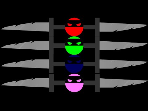 Marble fighter Battle Race in Algodoo