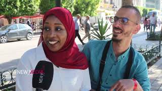 كوبل جزائريين يعدو في  شهر العسل في تونس .. يحكيو كيفاش تعرفو على بعضهم 🤣 ❤️ 🇩🇿