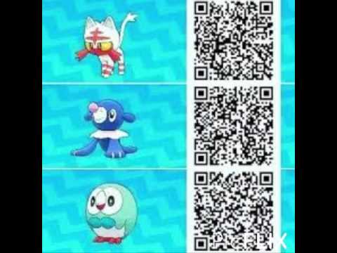 Free Pokémon sun and moon qr codes