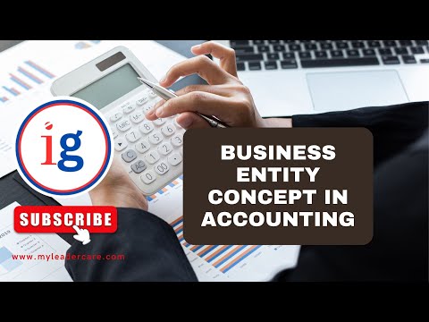 Business Entity Concept in Accounting