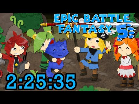 Epic Battle Fantasy 5 Any% Glitchless Speedrun 2:25:35