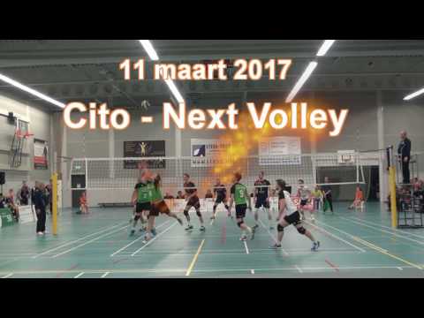 Cito H1 - Next Volley H1 11-03-2017 SET 4