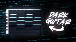 How To Make Dark Realistic Guitar Beats From Scratch (Roddy Ricch, Young Thug, Lil Keed) | FL Studio
