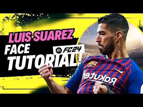 EA FC24 How to create LUIS SUAREZ
