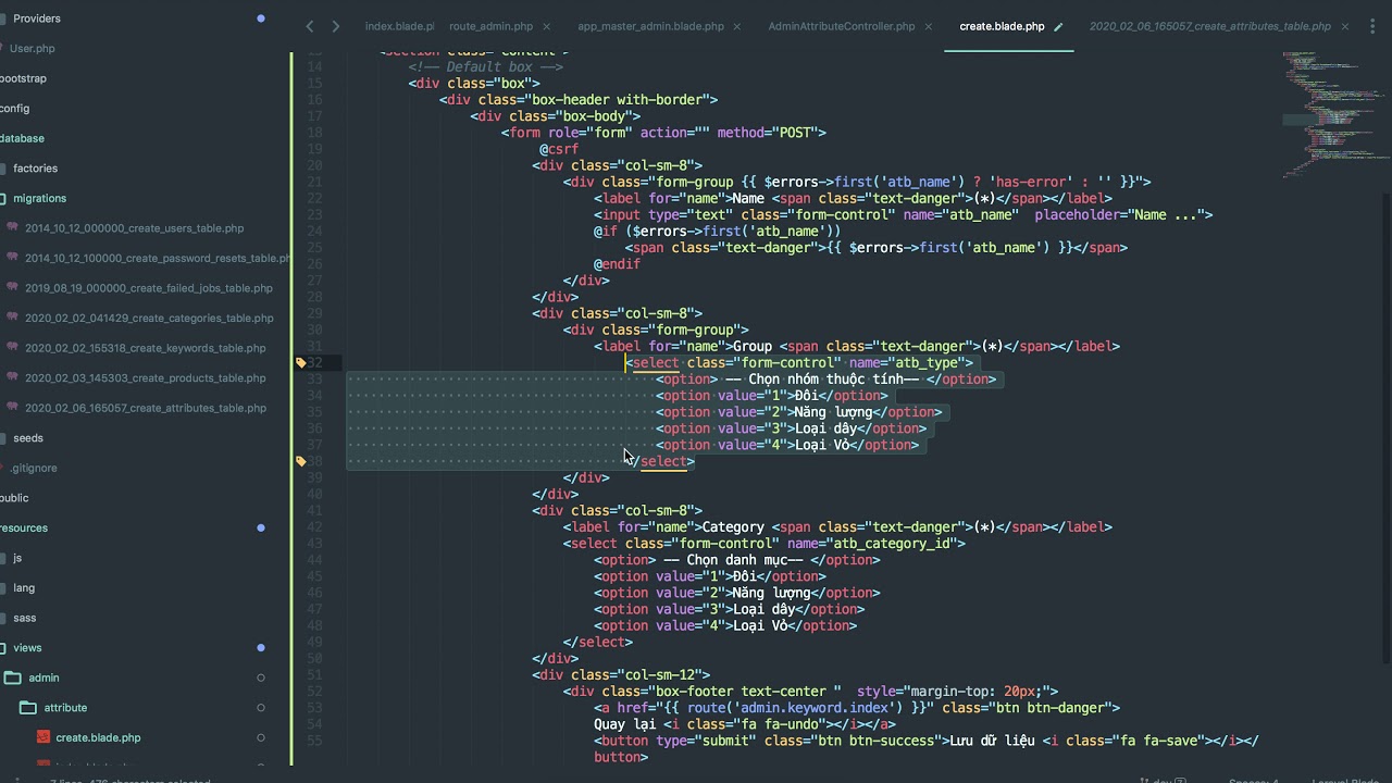 [Seri] - Website đồng hồ - Tạo Form và validate thuộc tính