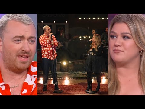 Sam Smith Gets Emotional Over Kelly Clarkson Duet
