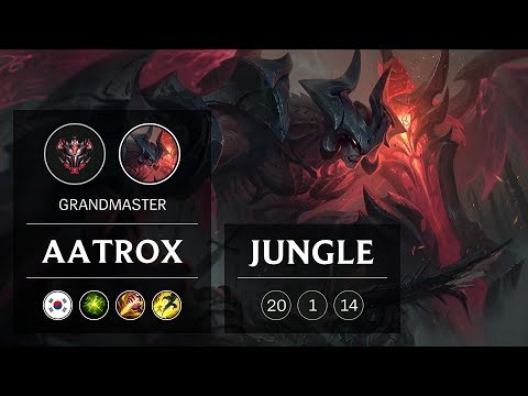 Aatrox Jungle vs Lee Sin - KR Grandmaster Patch 9.3