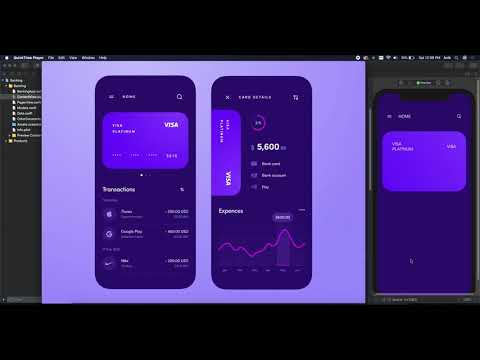 SwiftUI2.0 Banking App Interaction Part_1