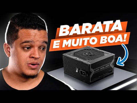 MSI MAG A650BN é a MELHOR FONTE BARATA?