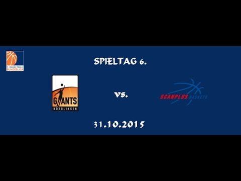 31.10.2015 Spieltag 6. Giants - ScanPlus Baskets Elchingen