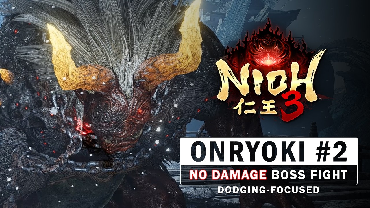 Nioh 3 - Onryoki #2 Boss Fight (No Damage)