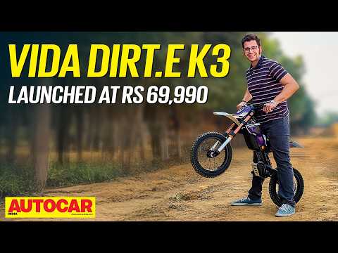 Vida Dirt.E K3 electric bike walkaround - Kids will put away their phones for this! | Autocar India