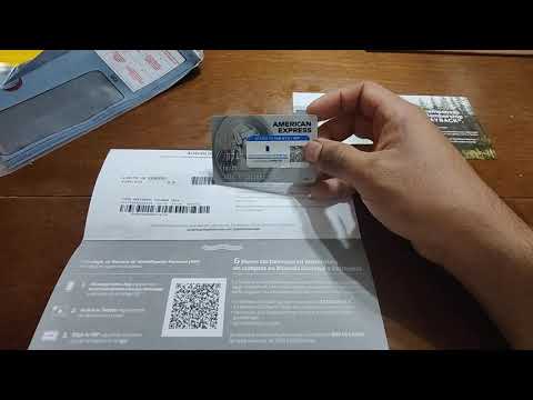 Unboxing Tarjeta American Express Platinum Credit Card