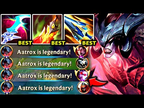 AATROX TOP 100% DELETES ALL S+ TIER TOPLANERS TOO EASY! 👌 2025 Aatrox TOP Gameplay Guide