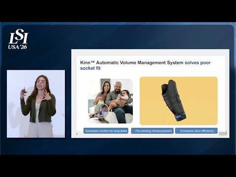 Sydney Robinson, Vessl Prosthetics - Auto-adjusting prosthetic socket for amputees | LSI USA '26
