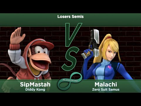 Blacklisted 8 LS - SipMastah (Diddy Kong) vs Malachi (Zero Suit Samus)