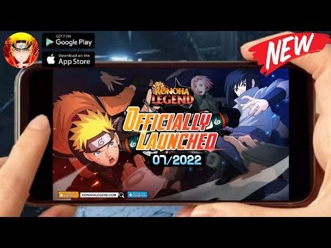 KONOHA LEGEND (ENG) 2022 New-Online Ninja-Game Mobile Android-Gameplay