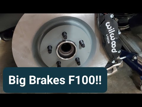 1968 Ford F100 Ranger Big brakes!