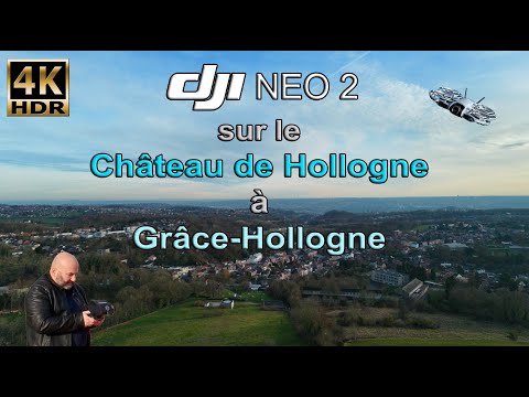 Dji Neo 2 Sur le Château de Hollogne à Grâce Hollogne