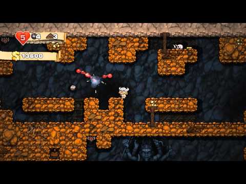 Brian plays the Spelunky Daily Challenge for 2014-01-20