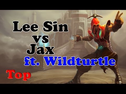 Wildturtle - Lee Sin vs Jax (ZionSpartan) - Top - Challenger I