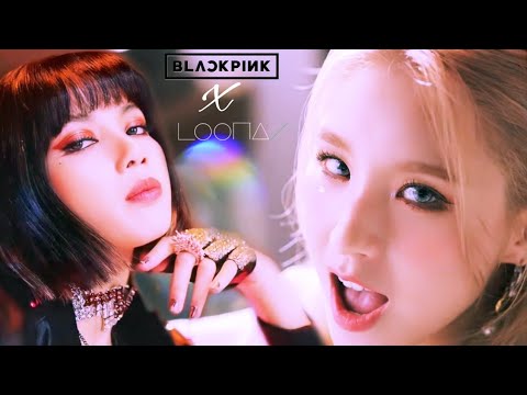 LOONA X BLACKPINK - PTT (Paint The Town) X Lovesick Girls X How You Like That (Mashup)