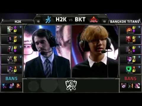 H2K VS BKT 精華 | 第三天 第二場 C組 2015 英雄聯盟世界冠軍賽 分組階段