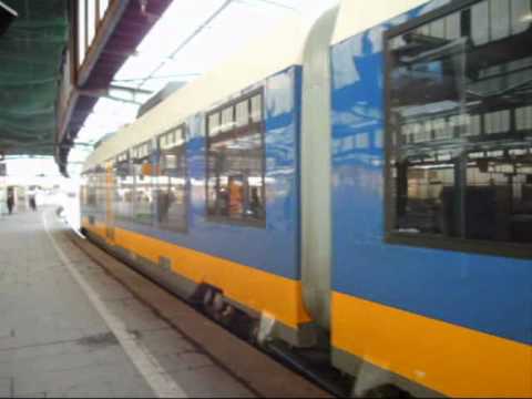 Ausfahrt des Lints der NWB als RB31 nach Xanten