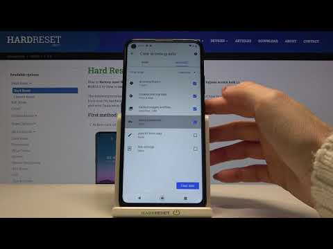 How to Delete Browsing Data on NOKIA 5.4 - Clear Browser
