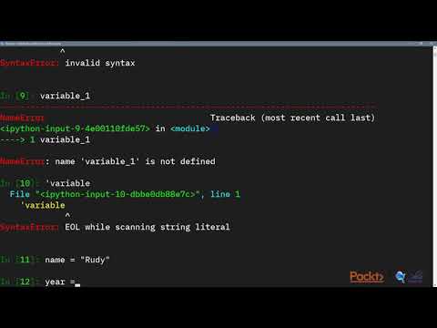 Begin Python Programming in 7 Days Understanding Python Variables| packtpub com