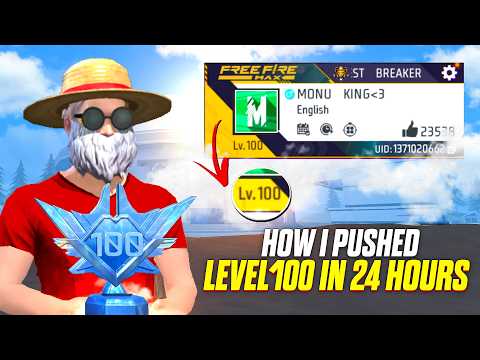 Pushing 100 Level for 100,000₹ - MONU KING 