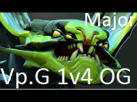 Dota 2- Vp.G Viper 1v4 Against OG Frankfurt Major
