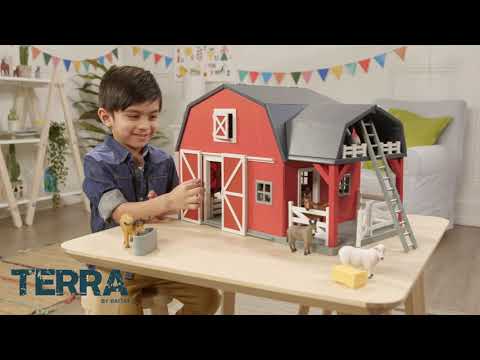 Terra Wooden Animal Barn