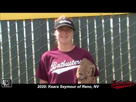 2020 Keara Seymour Pitcher and First Base Softball Skills Video - Batbusters
