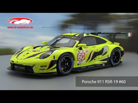 Ixo 1:18 Porsche 911 RSR-19 #60 24h LeMans 2023 Iron Lynx LEGT18