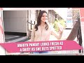 Ananya Panday Looks Fresh As A Daisy As She Gets Spotted Pinkvilla Raw
